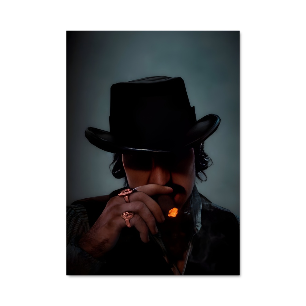 Poster Dutch Smoker – affiche Red Dead Redemption